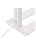 Miniatyrbild 8 av 11: LED-golvlampa Vit Aluminium 197 cm Höjd Knopp Strömbrytare Dimning Modern Industriell Belysning Hemmakontor