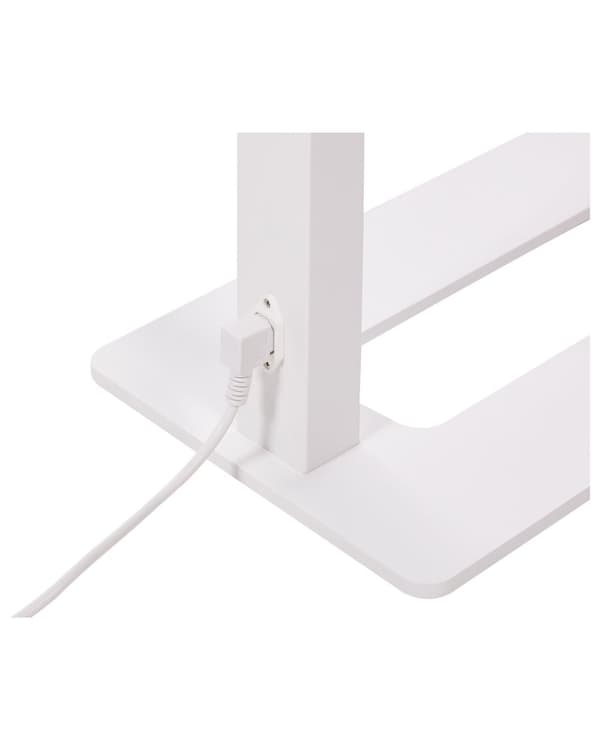 LED-golvlampa Vit Aluminium 197 cm Höjd Knopp Strömbrytare Dimning Modern Industriell Belysning Hemmakontor