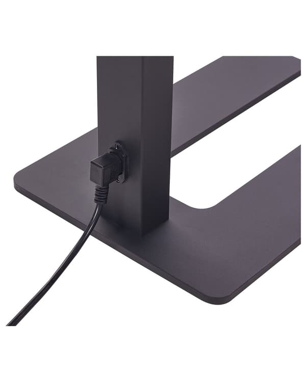 LED-golvlampa Svart Aluminium 197 cm Höjd Knopp Strömbrytare Dimning Modern Industriell Belysning Hemmakontor