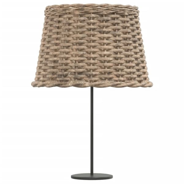 vidaXL Lampunvarjostin ruskea Ø40x26 cm paju