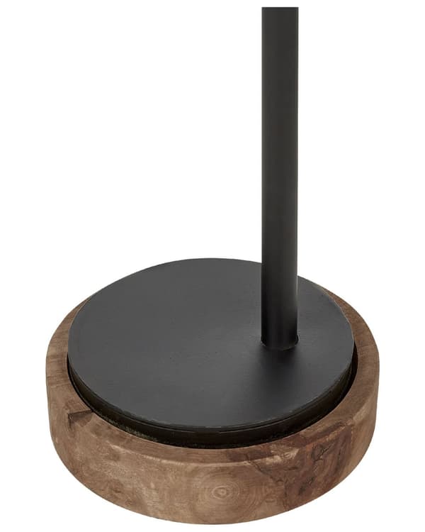 Skrivbordslampa Mörkt Mangoträ med Svart Träskärm Klassisk Design Modern heminredning Belysning Vardagsrum Sovrum Kontor