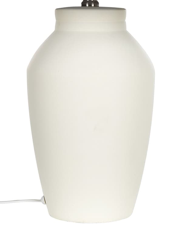 Bordslampa Beige Keramisk Bas Linne Skärm 52 cm Tyg Trumma Svart Sängbord Vardagsrum Sovrum Belysning Traditionell