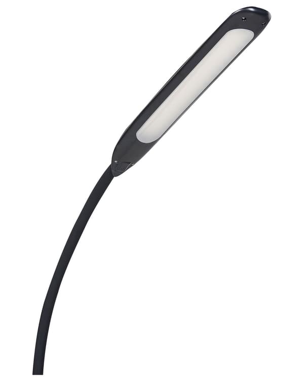 LED-Golvlampa Svart Metall Syntetiskt Material Steglös Dimning med Fjärrkontroll Modern Industriell Belysning Hemmakontor