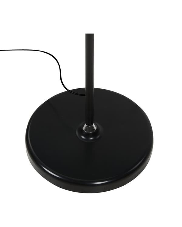 LED-Golvlampa Svart Metall Syntetiskt Material Steglös Dimning med Fjärrkontroll Modern Industriell Belysning Hemmakontor