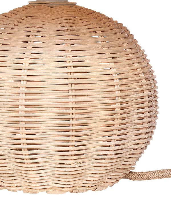 Bordslampa Rotting Ljus Naturlig Nattduksbordslampa Stämningsfull Belysning Boho-stil Vardagsrum Sovrum