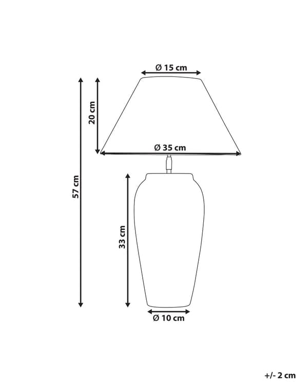 Bordslampa Vit keramikbas Linne Justerbar konskärm Sliten effekt Modern minimalistisk design Vardagsrum Sovrum