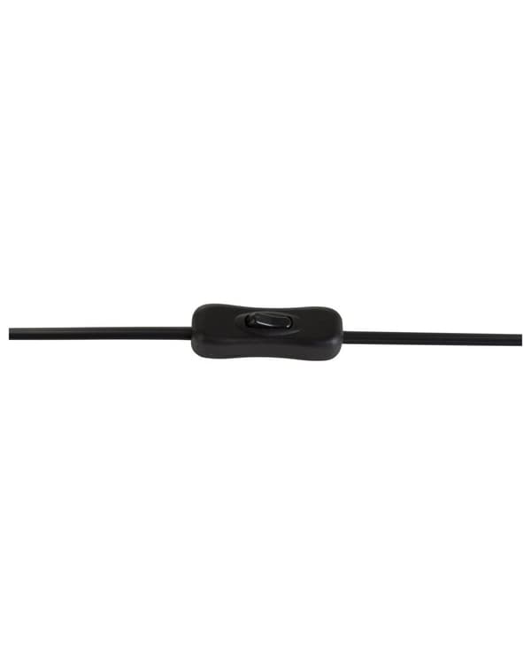 LED-bordslampa Svart 41 cm Varmt ljus Vardagsrum Sovrum Kontor Studie Modern Belysning