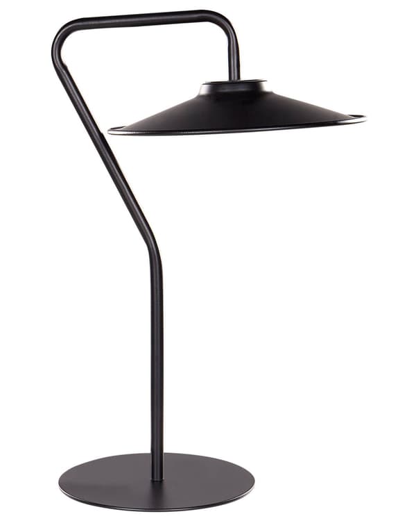 LED-bordslampa Svart 41 cm Varmt ljus Vardagsrum Sovrum Kontor Studie Modern Belysning