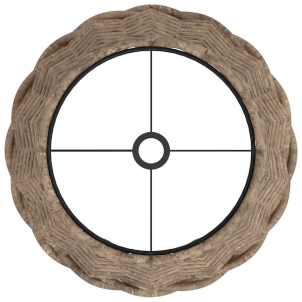 vidaXL Lampskärm brun Ø20x15 cm korgmaterial - Lampskärmar