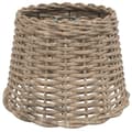 Pikkukuva 3 / 8: vidaXL Kattovalaisimen varjostin ruskea Ø30x20 cm paju -  Lampunvarjostimet