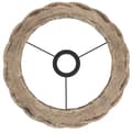 Pikkukuva 6 / 8: vidaXL Kattovalaisimen varjostin ruskea Ø30x20 cm paju -  Lampunvarjostimet