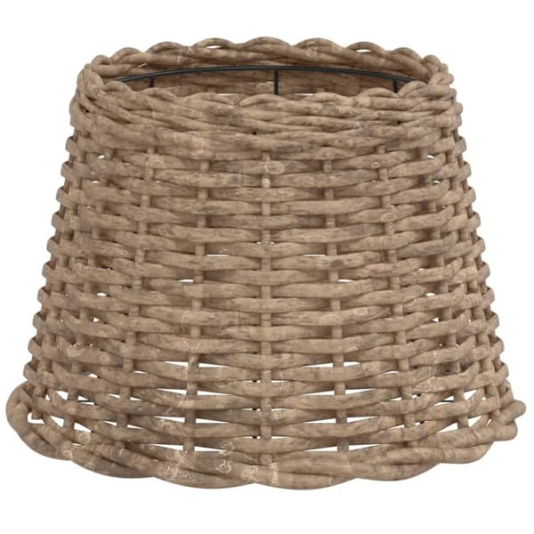 The Living Store Lampunvarjostin ruskea Ø30x20 cm paju -  Lampunvarjostimet