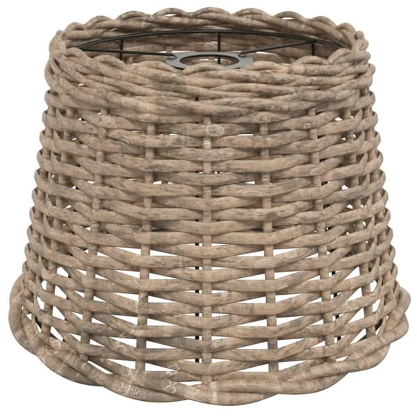 Lampeskærme - Living lampeskærm til loftlampe Ø30x20 cm flet brun