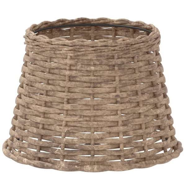 Lampunvarjostimet - Living Lampunvarjostin ruskea Ø25x17 cm paju