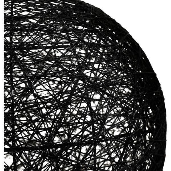 Lampskärm - OSTARIA - Kula - Svart - 20cm diameter - Modern - Vardagsrum