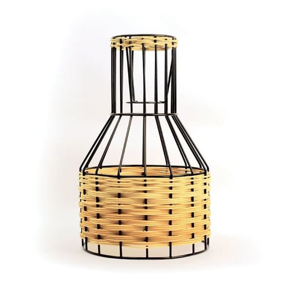 Svart industriell lampskärm 32 x 20 cm