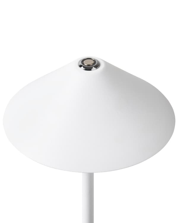 Bordslampa Vit Aluminium Inomhus Utomhus Modern med Touch Knapp USB-kabel Trådlös Laddning