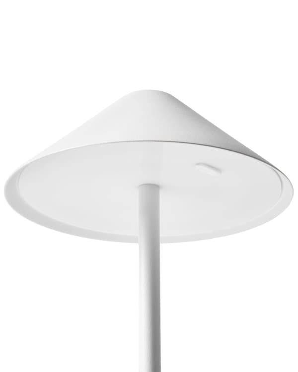 Bordslampa Vit Aluminium Inomhus Utomhus Modern med Touch Knapp USB-kabel Trådlös Laddning