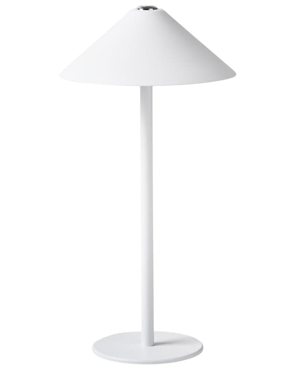 Bordslampa Vit Aluminium Inomhus Utomhus Modern med Touch Knapp USB-kabel Trådlös Laddning