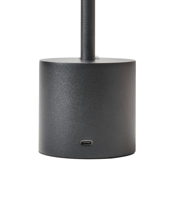 Bordslampa Trådlös LED Touchknapp Dimmer Svart Järn Aluminium Inomhus Utomhus Modern Design