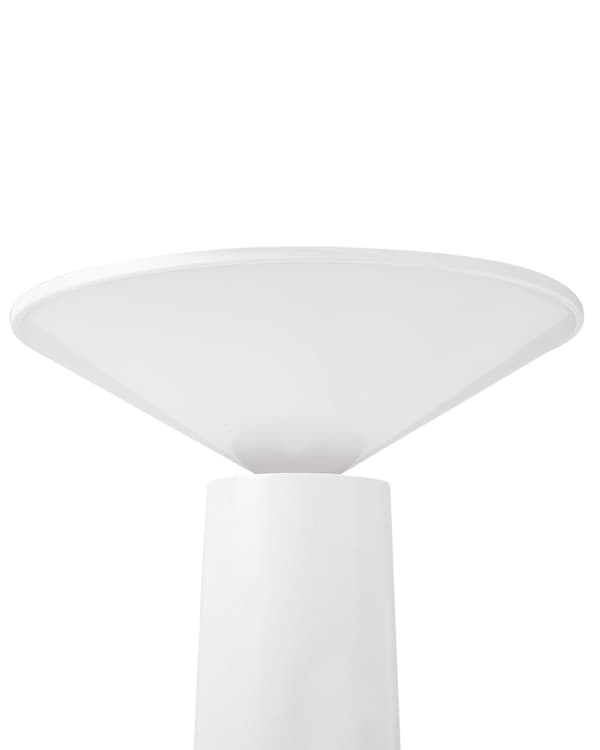 Bordslampa Vit Järn Touchknapp Trådlös Portabel Inomhus Utomhus Minimalistisk Modern Design