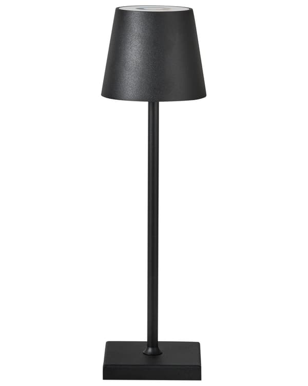 Trådlös Bordslampa Svart Järn Aluminium Inomhus Utomhus Touchknapp RGB Modern