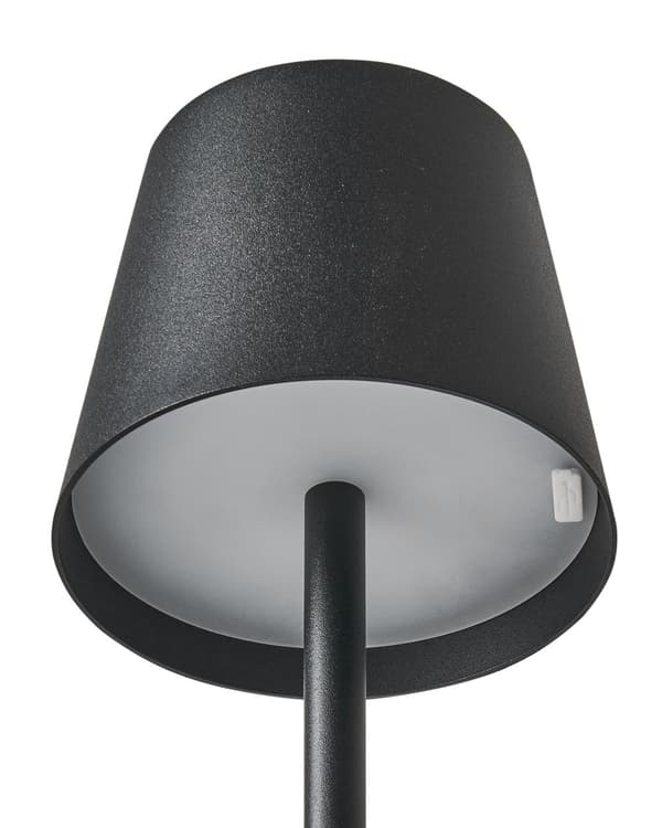 Trådlös Bordslampa Svart Järn Aluminium Inomhus Utomhus Touchknapp RGB Modern