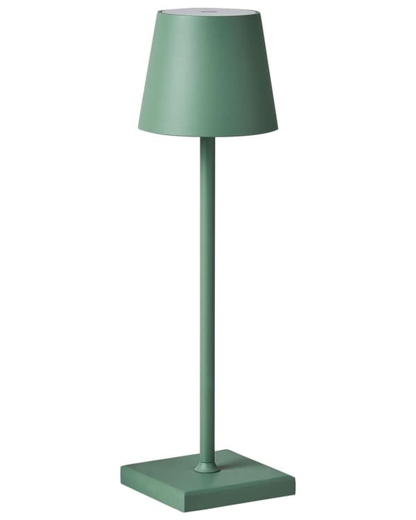 Bordslampa Grön Aluminium Inomhus Utomhus Modern med Touch-knapp USB-kabel Laddning Trådlös