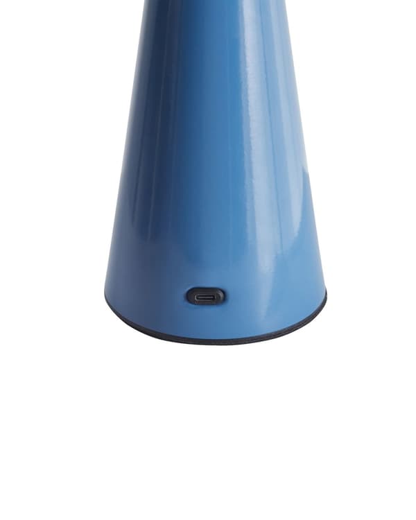 Bordslampa Blå LED Trådlös Järn Inomhus Svamp Lampa Modern Minimalistisk