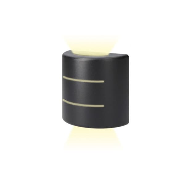 Vattentät 6W LED vägglampa