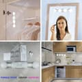 Miniatyrbild 3 av 4: TD® LED sminklampa sminkspegel sugkoppslampa uppladdningsbar bärbar lampa skönhetslampa modell