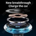 Miniatyrbild 4 av 4: TD® Magnetic Wireless Car RGB Light Charger Lämplig för Apples mobiltelefoner Snabbladdning