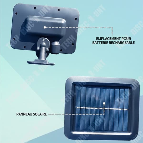 TD 1 Piece 100LED Utomhus Solar Vägglampa Människokroppens Sensor Light IP65 Vattentät Utomhus Vattentät Gatulampa Hals