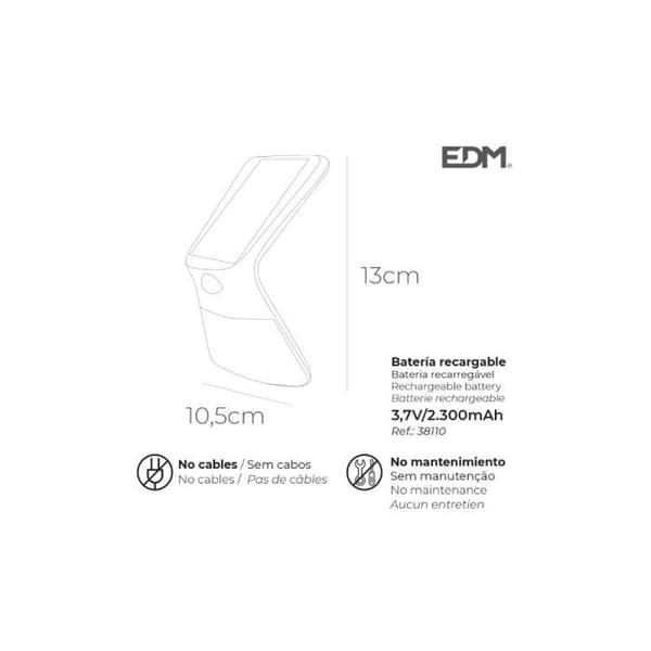 LED 3,5W vattentät IP65 Vit