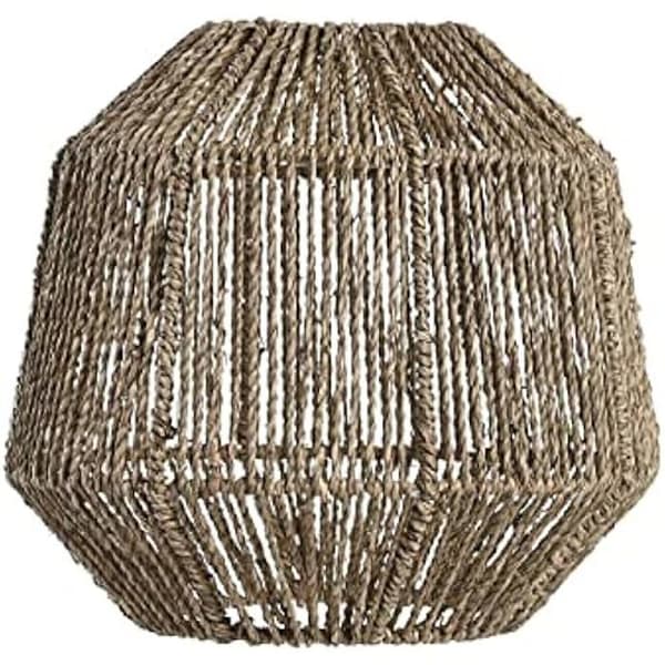 Lampskärm - DKD Home Decor - Standard - Naturlig färg - Mått 30x30x28 cm - Modern design