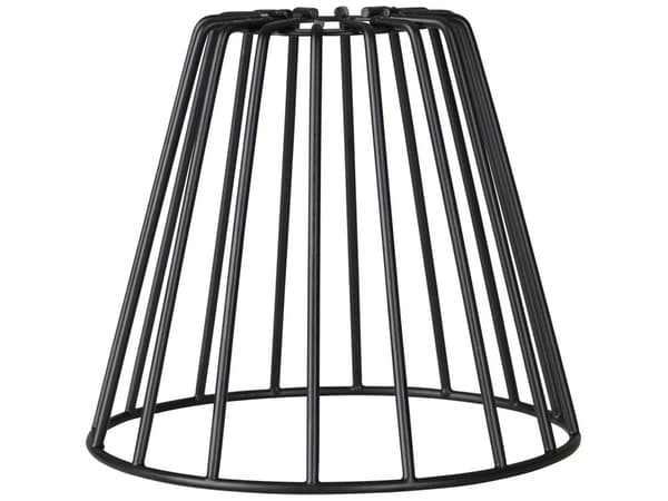 Lampunvarjostin E27 Metal Valkoinen Musta Loft Wire -lamppuihin
