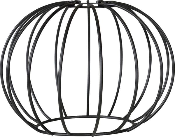Metallampeskærm E27 Loft Rund Wire 18x13