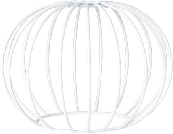 Metallampeskærm E27 Loft Rund Wire 18x13