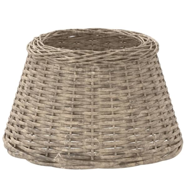 Lampskärm brun Ø45x28 cm korgmaterial