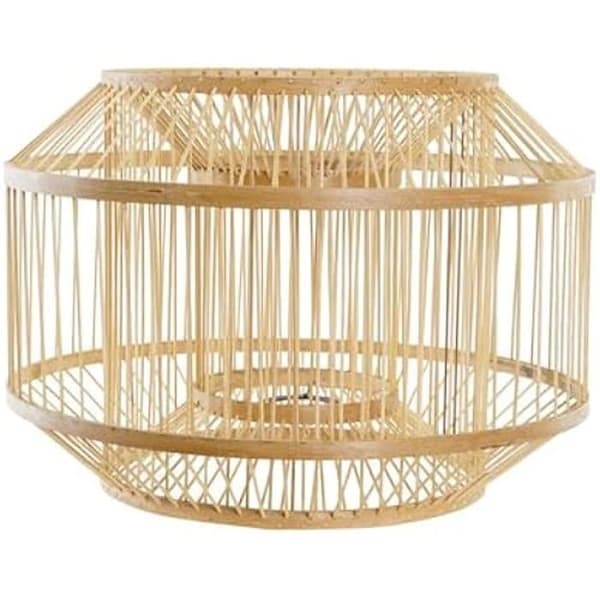 Standard lampskärm - DKD Home Decor - Flerfärgad - Bambu - 31x43x43 cm - För barn