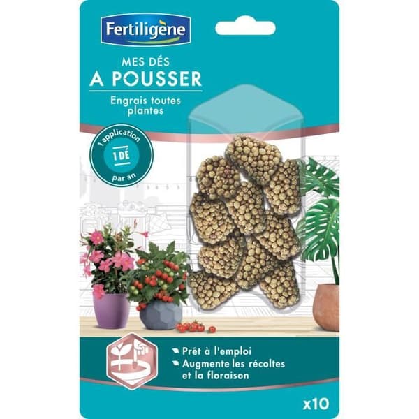 FERTILIGENE My Growing Dice alla växter - 10 stycken
