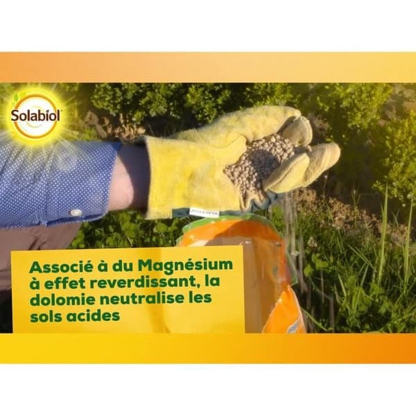 SOLABIOL SOCHAUX10 Kalk och magnesiumkarbonat - 10 kg