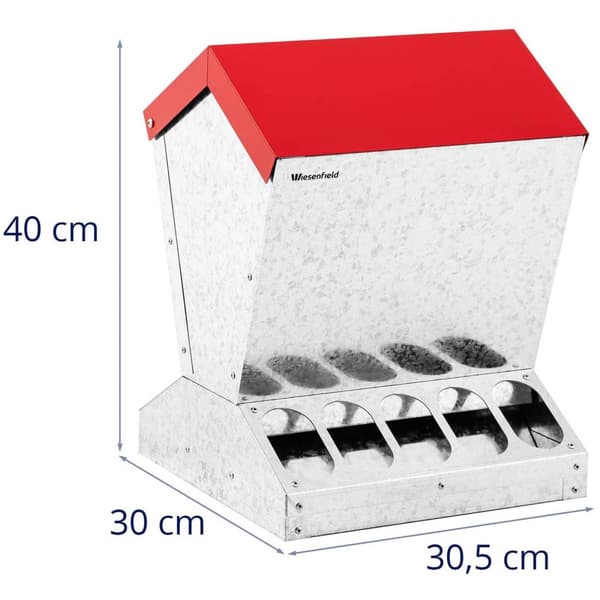 Wiesenfield Foderautomat för höns - 12 kg