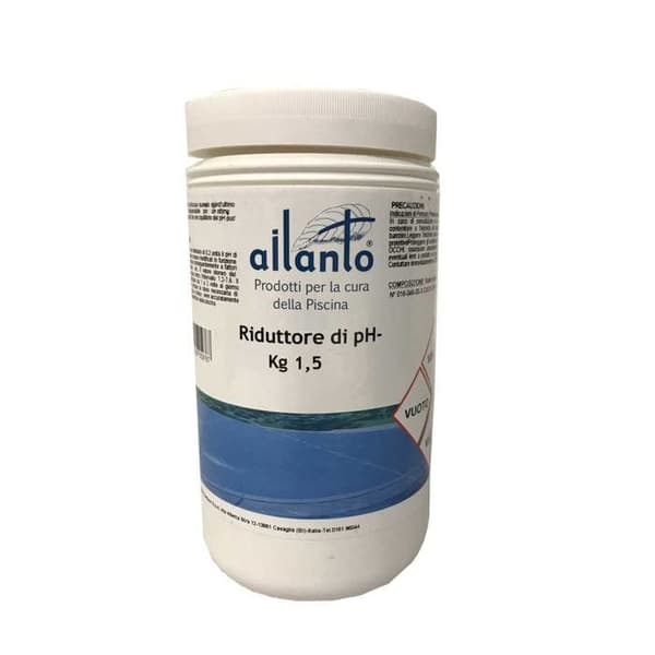 AILANTO REGULATOR PH MINUS 1.5 KG PISCINARTIKLAR RENGÖRING