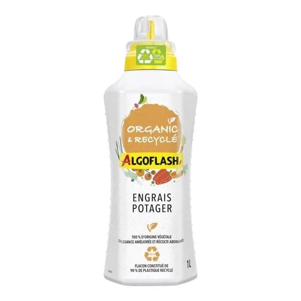 Potager Liquid Gertilizer - Algoflash Naturasol Naturasol - Organisk och återvunnet - 1L