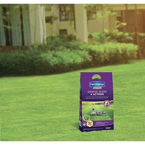 FERTILIGENE Gräsmattegödsel 4 Åtgärder, 2,45kg, 60m² Ultra Tjock Gräsmatta, 35m²19
