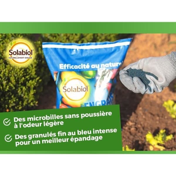 Blå gödselmedel - SOLABIOL - SOBLEU4 - 4 kg