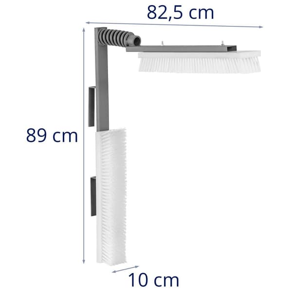 Wiesenfield - Koborste - 2 huvuden på 50 x 10 cm vardera - För inomhus och utomhus - Med fjäder