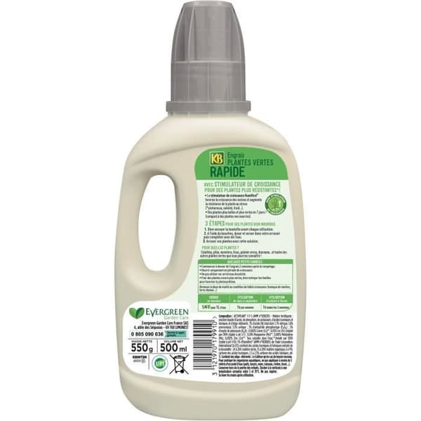 KB - Snabbgödsel för gröna växter och inomhusväxter 500ml