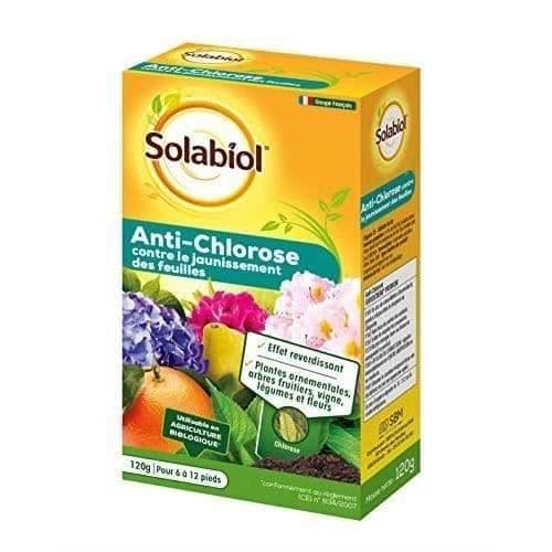 SOLABIOL SOFER120 - Universalgödsel - Mot gulkning av blad - Återgrönande effekt